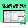 20 Small Business Excel Templates Bundle