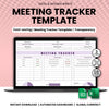 Meeting Tracker Template